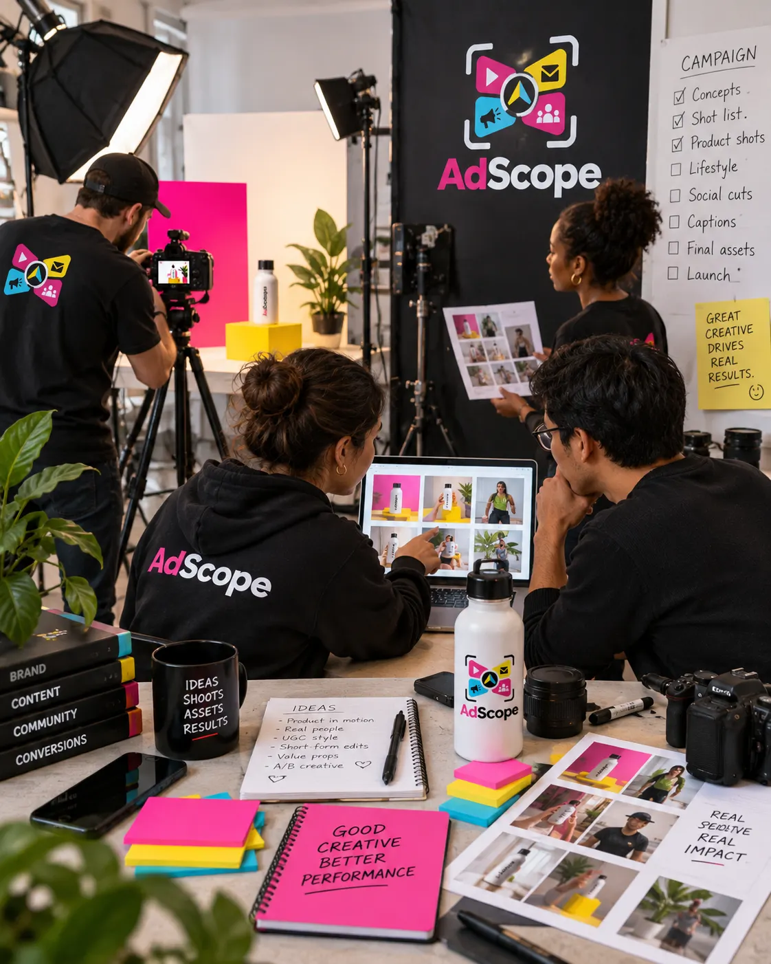 AdScope at work, 2