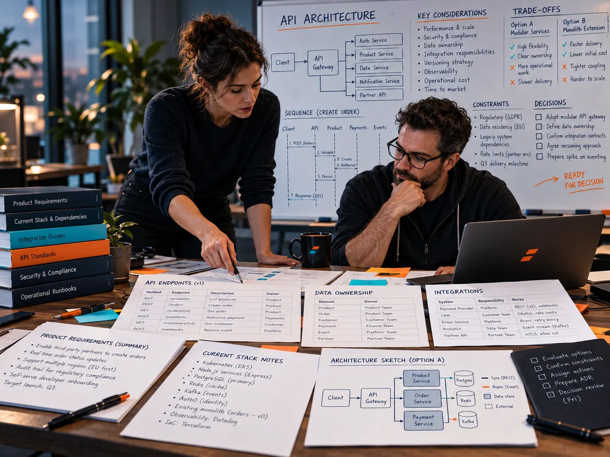 APIArchitect at work, 2