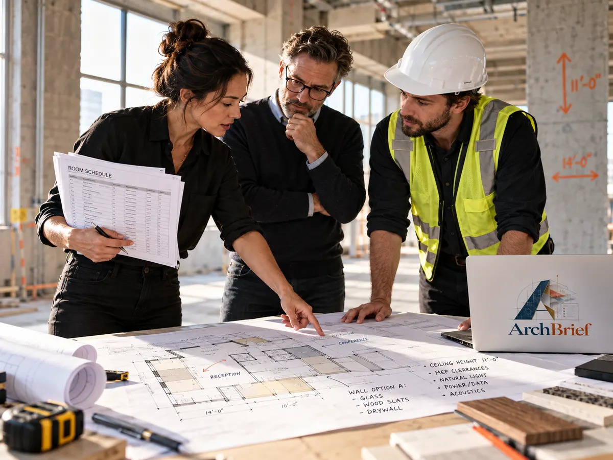ArchBrief at work, 2