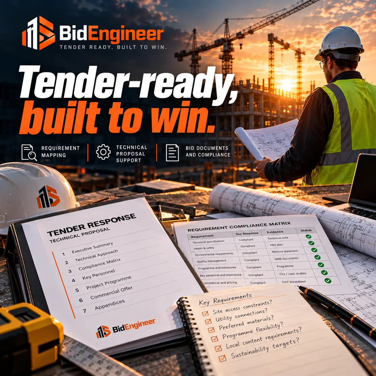 BidEngineer at work, 1