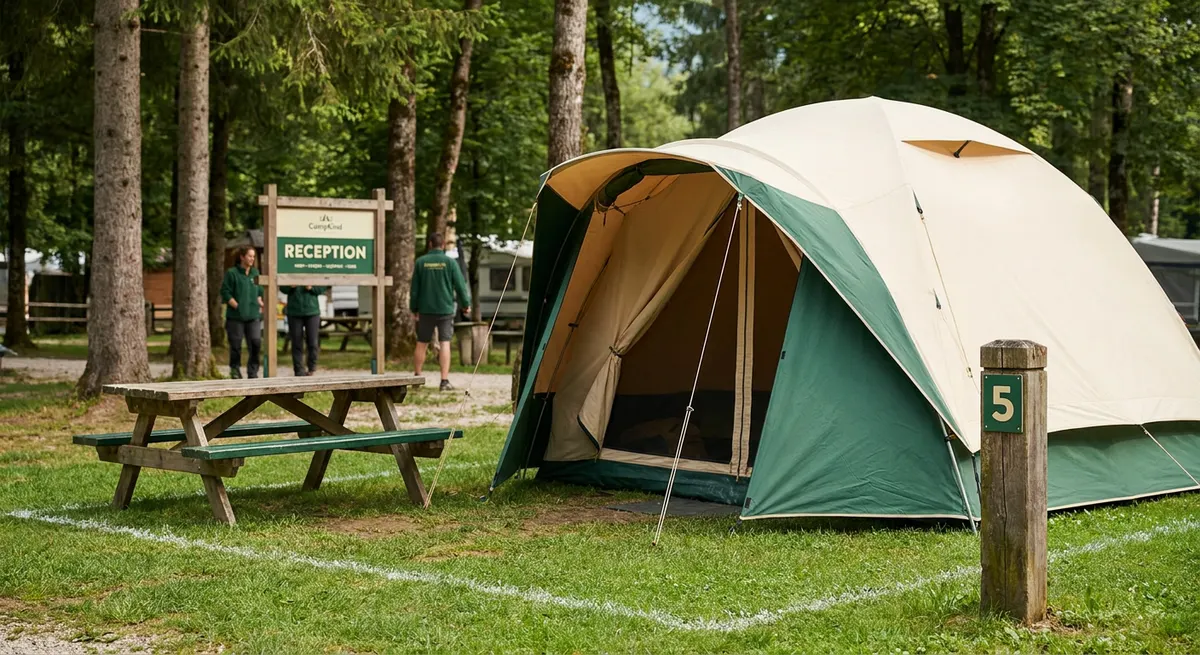 CampKind: Tent pitch