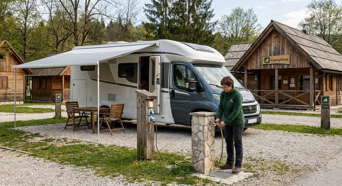 CampKind: Camper pitch