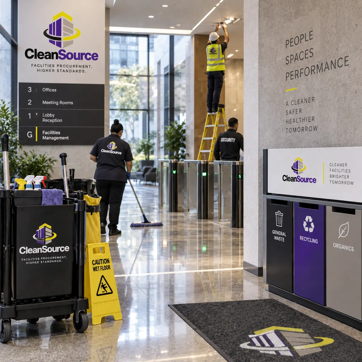 CleanSource at work, 1