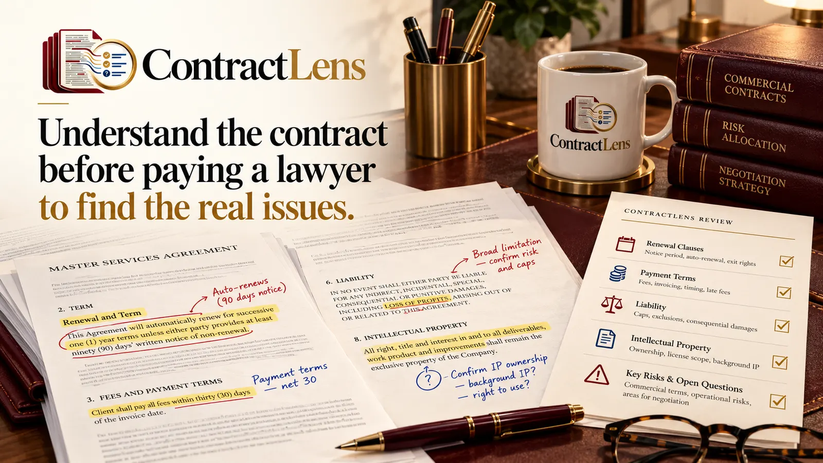 ContractLens banner