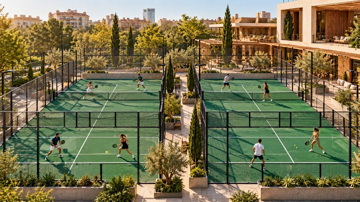 CourtHouse: Four padel courts