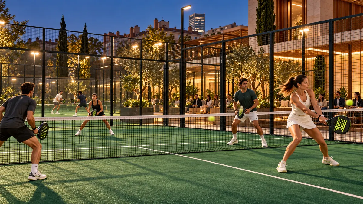 CourtHouse: Evening padel