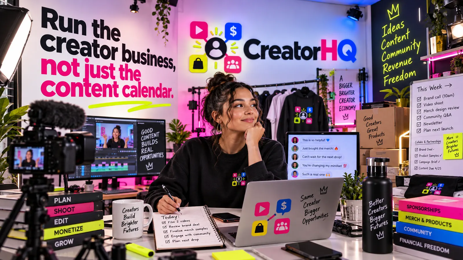 CreatorHQ banner