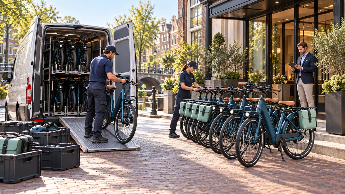 CycleBase: Hotel group delivery