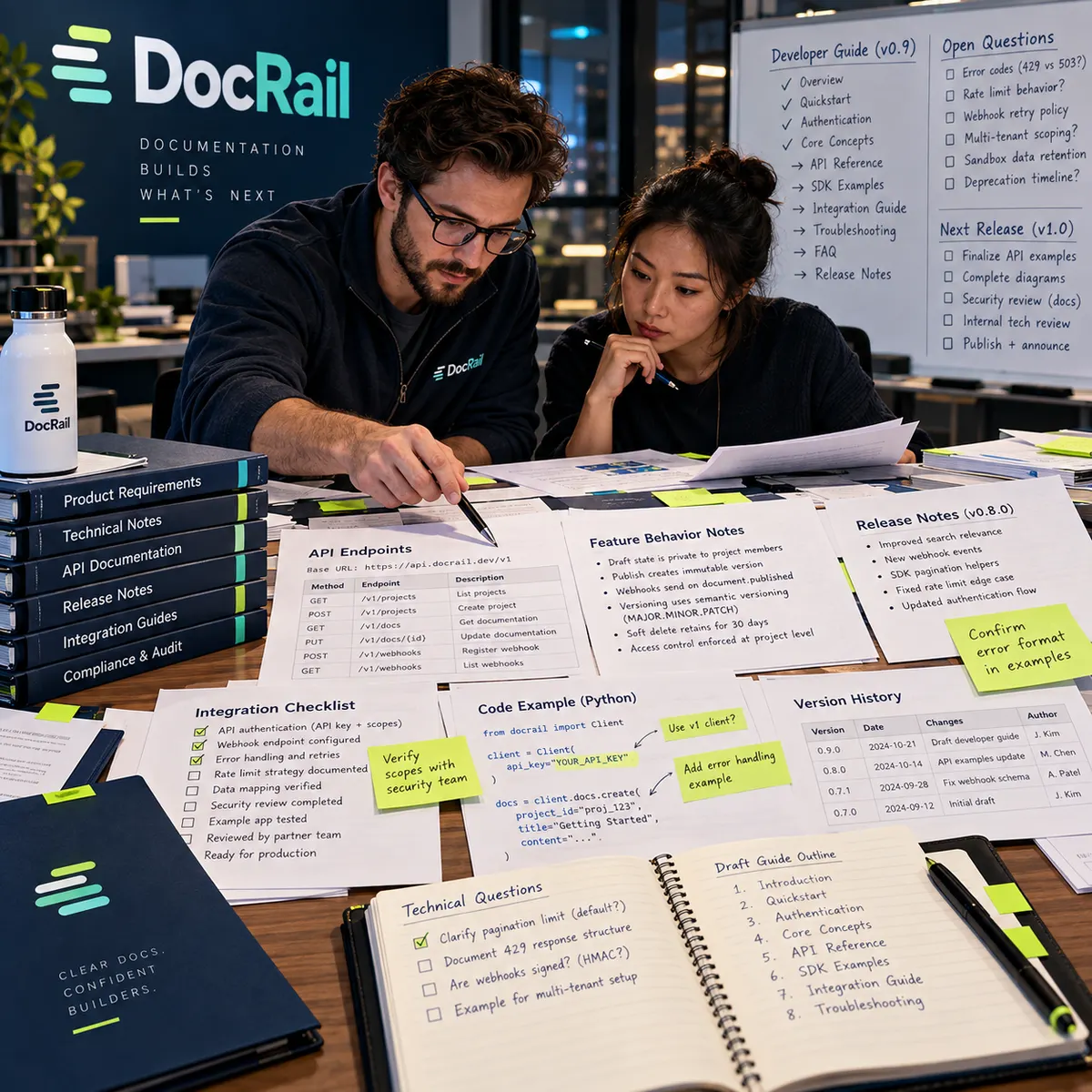 DocRail at work, 1
