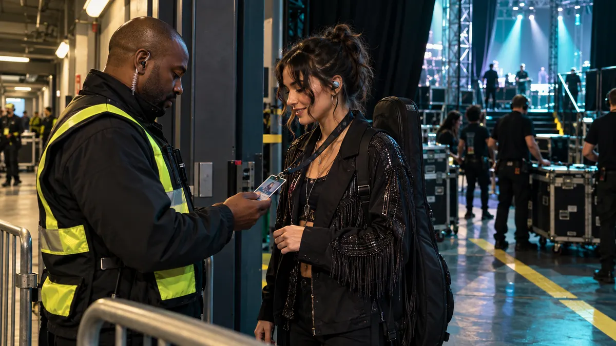 EventGuard: Backstage access