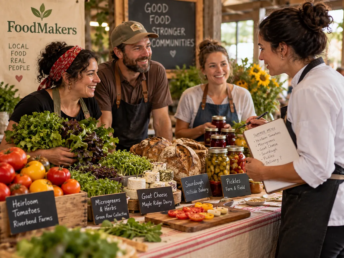 FoodMakers at work, 1