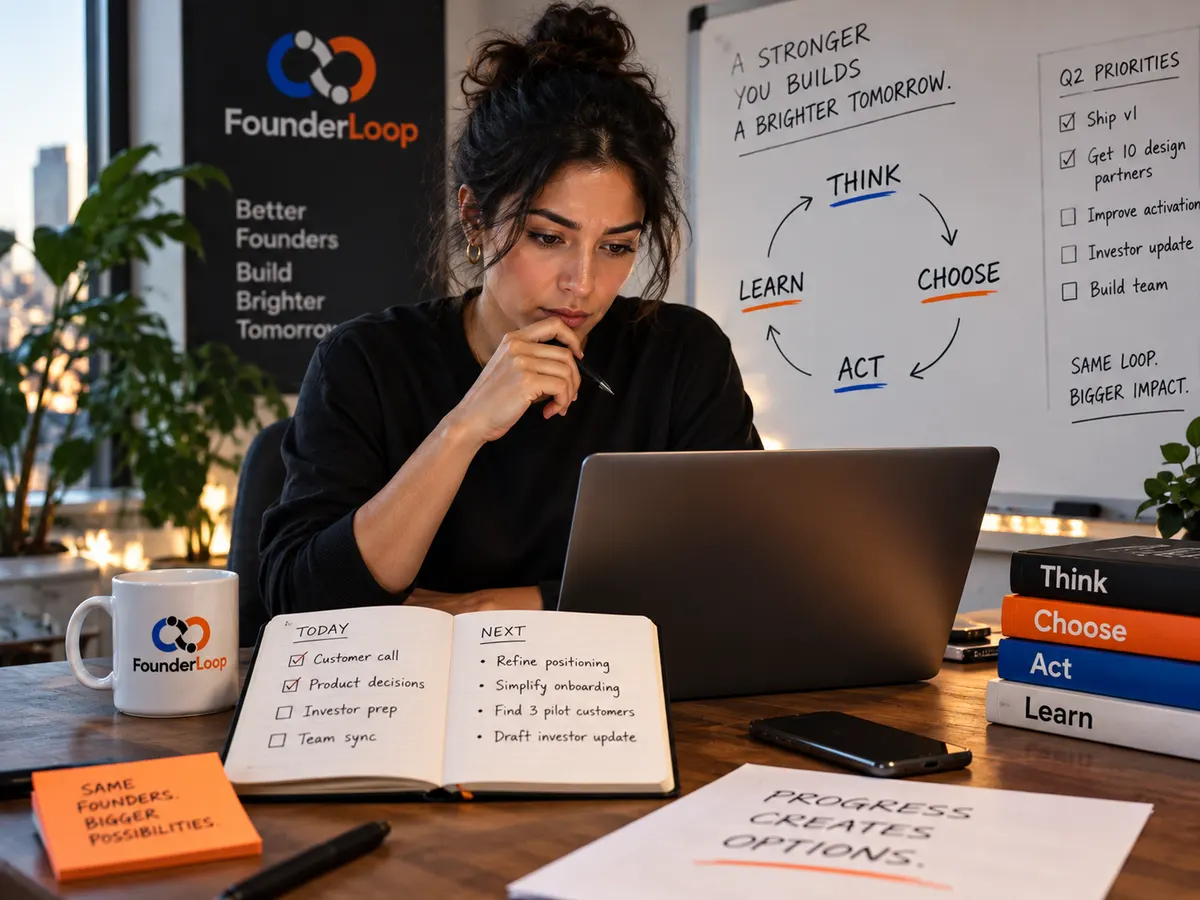 FounderLoop at work, 2