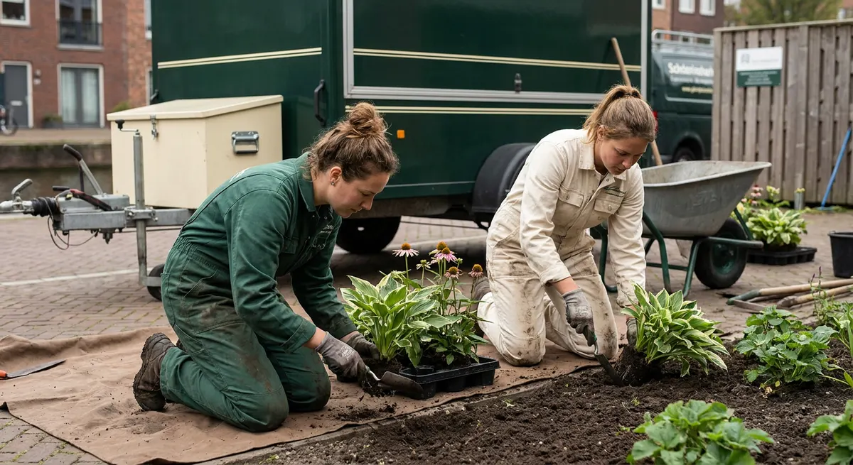 GreenGrounds: Planting project
