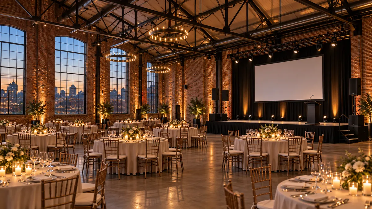 HallFlow: Stage and av