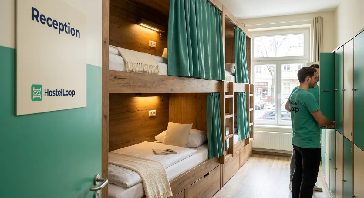HostelLoop: Dorm bed