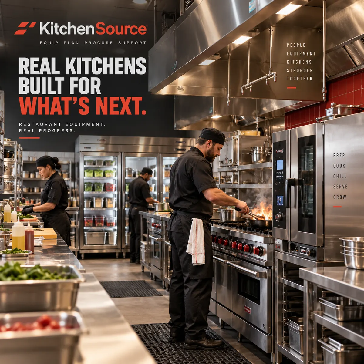 KitchenSource at work, 1