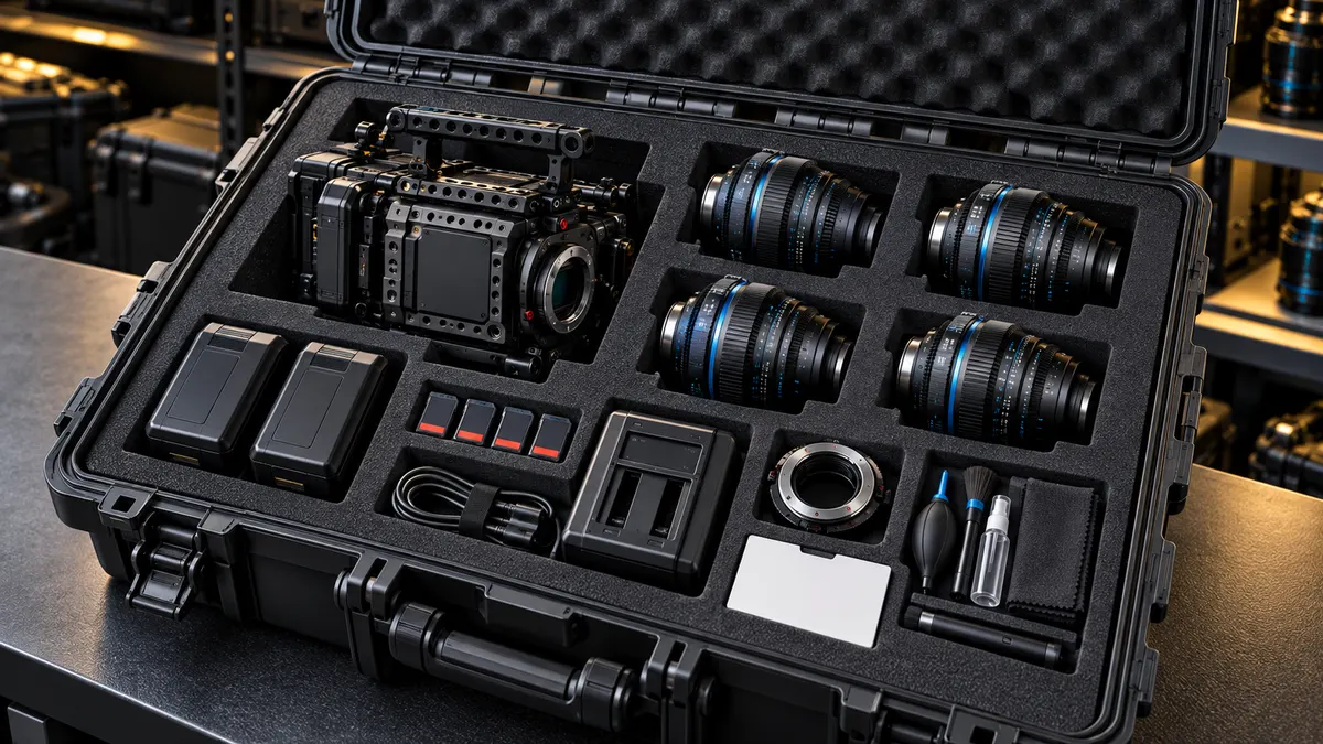 LensLocker: Camera lens kit