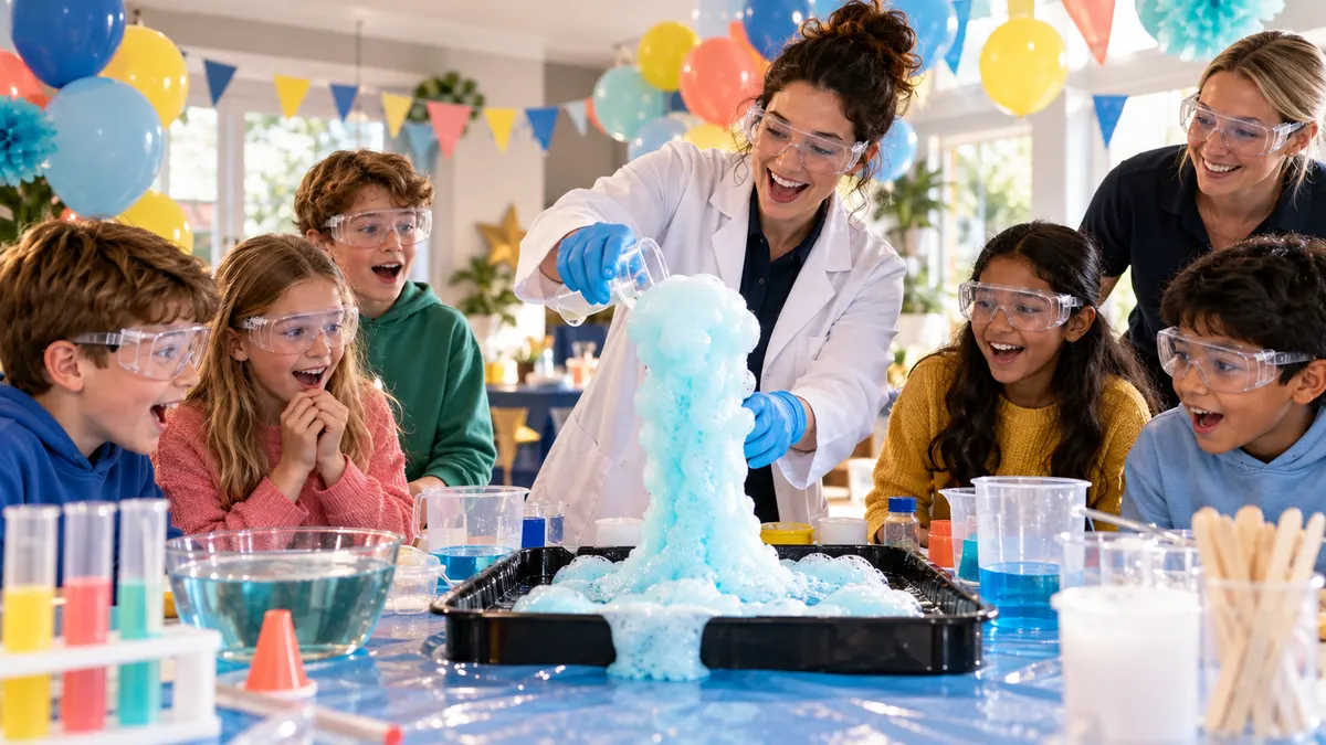 LittleWonder: Science party