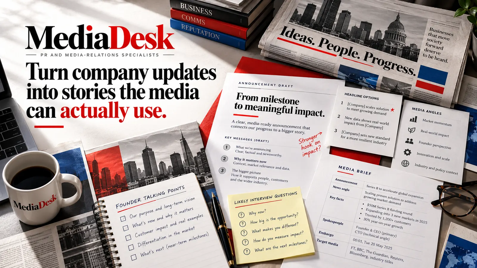 MediaDesk banner