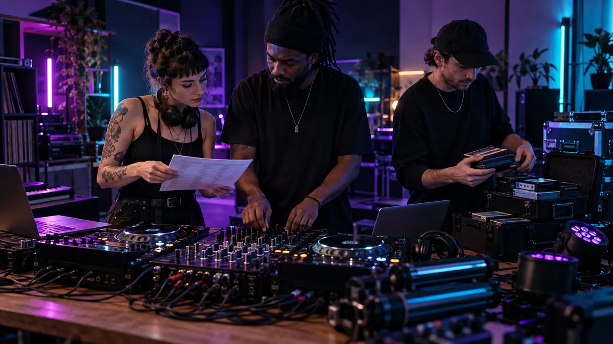 NightPulse: Dj preparation