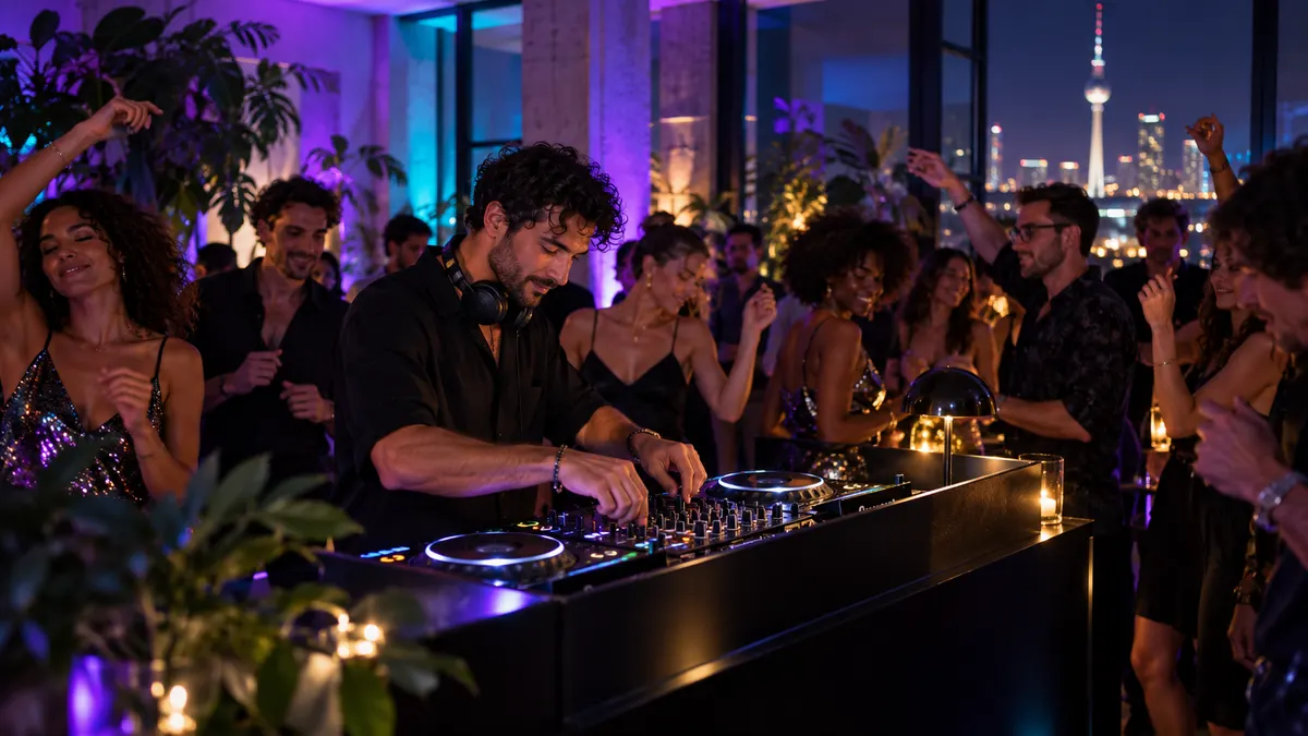 NightPulse: Private party dj