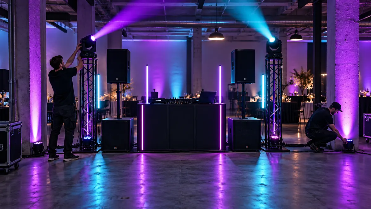 NightPulse: Dj lighting package
