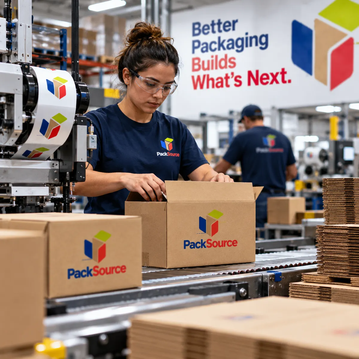 PackSource at work, 1