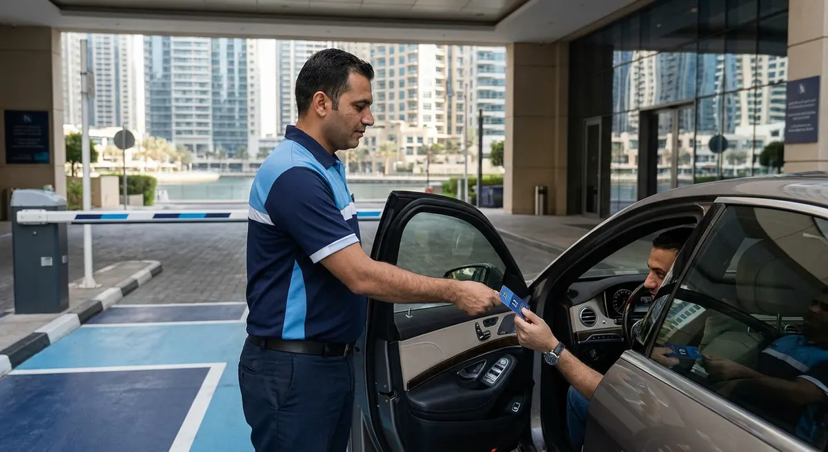 ParkEase: Valet arrival