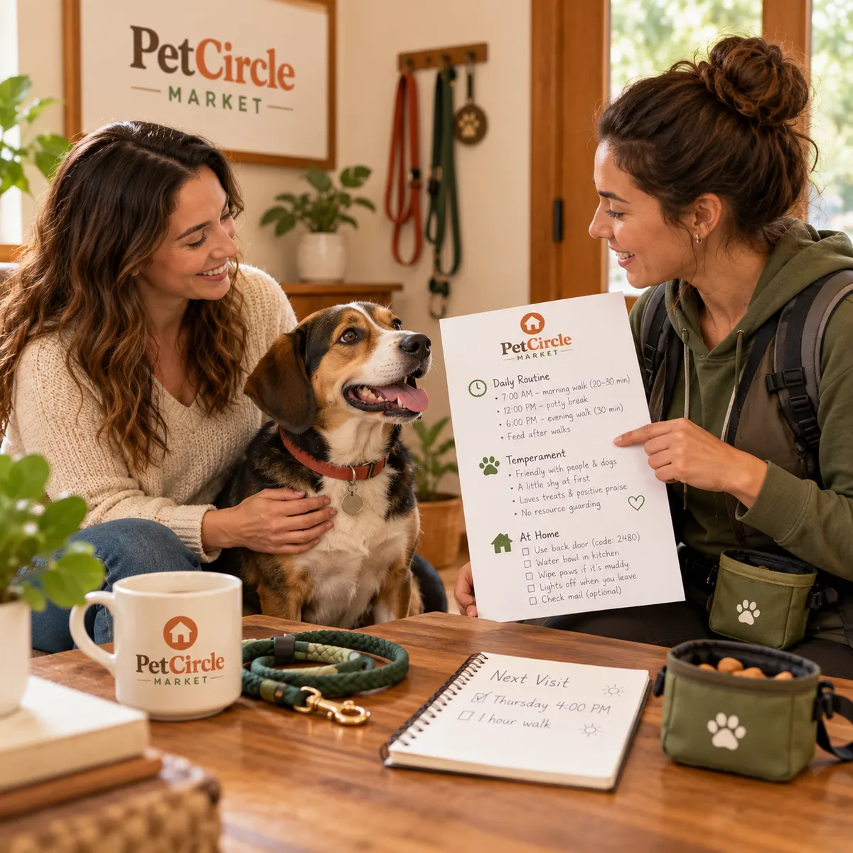 PetCircle Market at work, 1