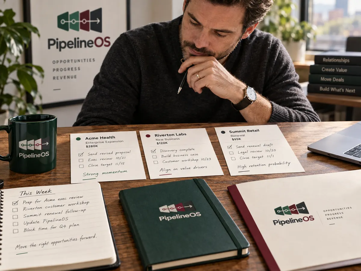 PipelineOS at work, 2