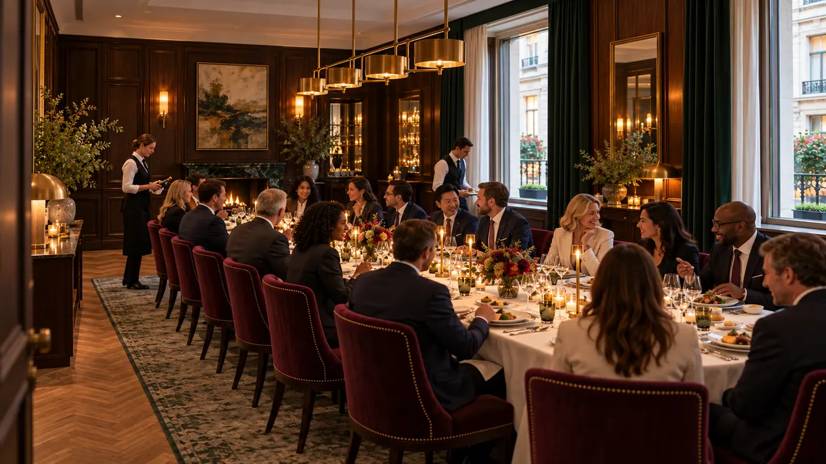 PrivateTable: Private room business lunch