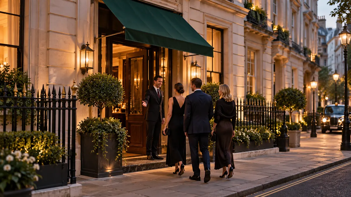 PrivateTable: Mayfair entrance