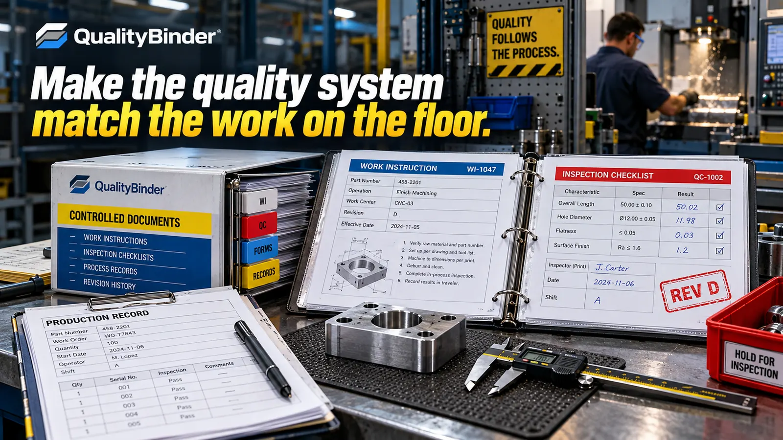 QualityBinder banner