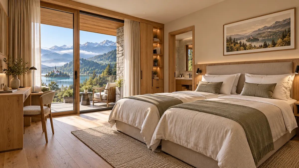 RetreatBase: Guest bedroom