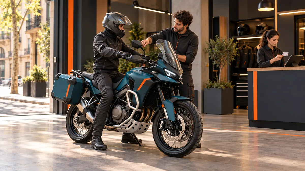 RideVault: Rider fit handover