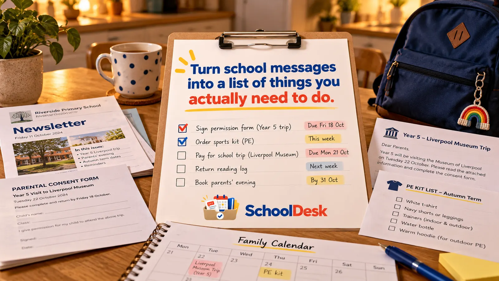 SchoolDesk banner