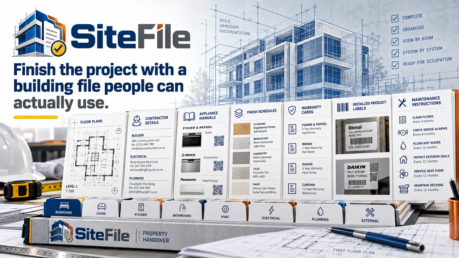 SiteFile banner
