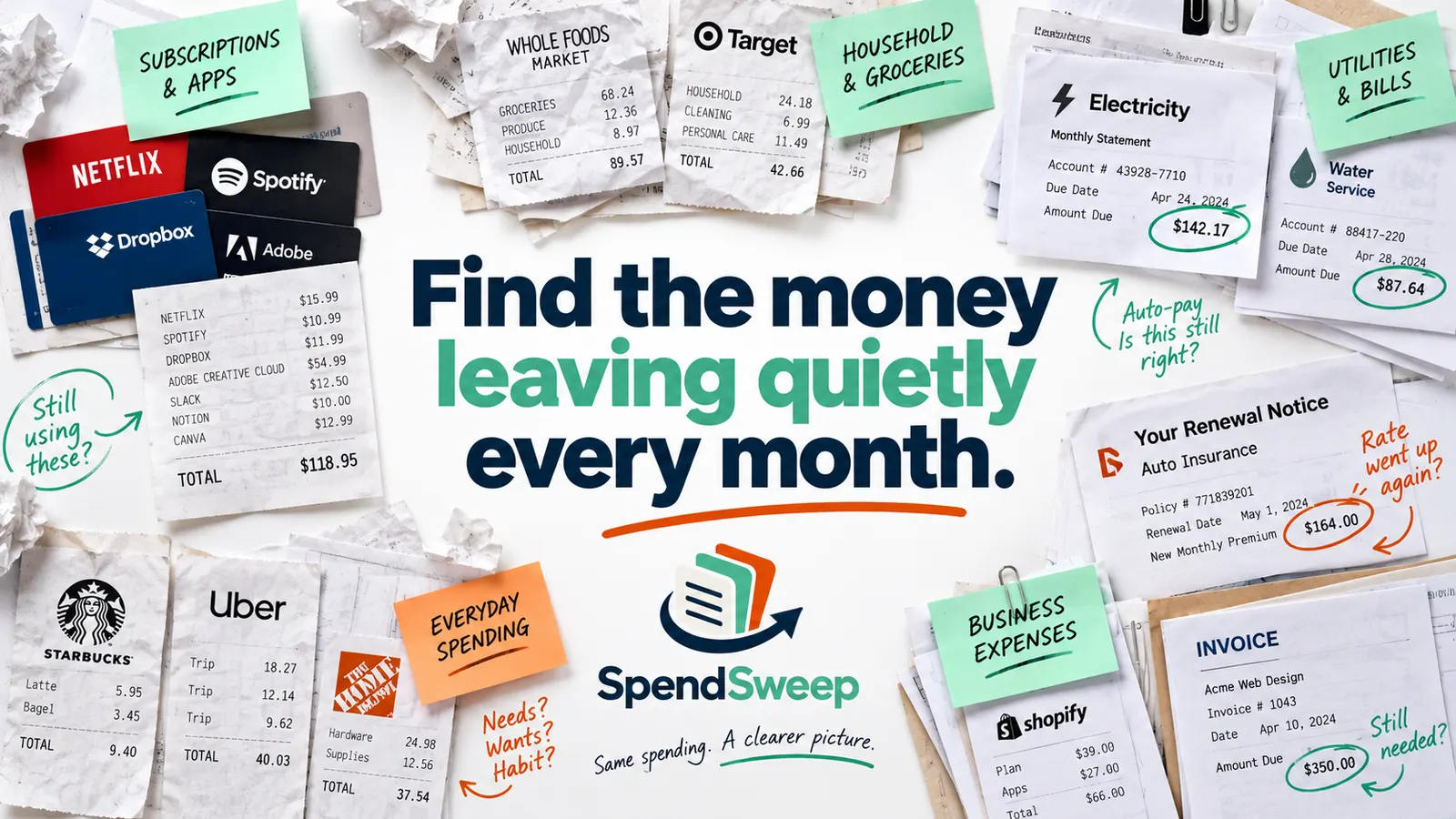 SpendSweep banner