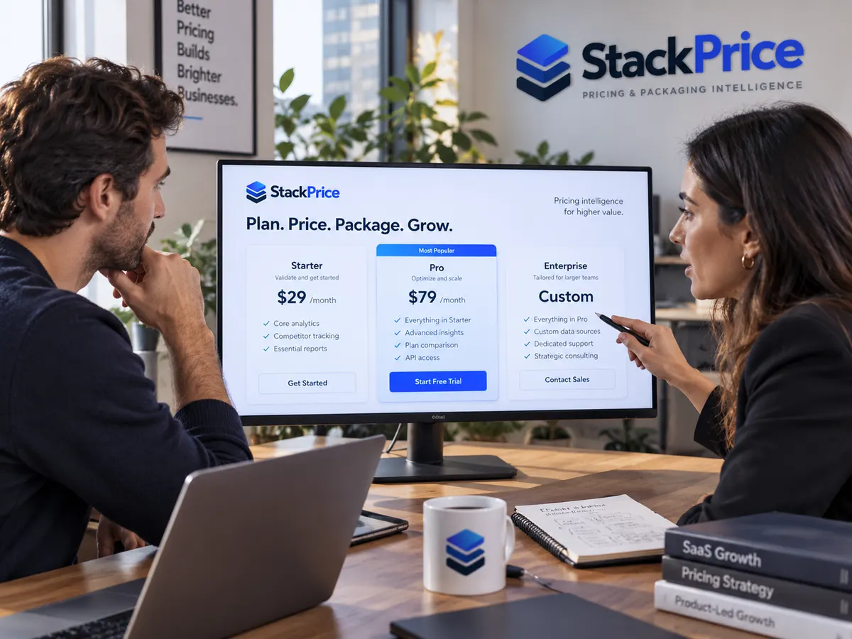 StackPrice at work, 1