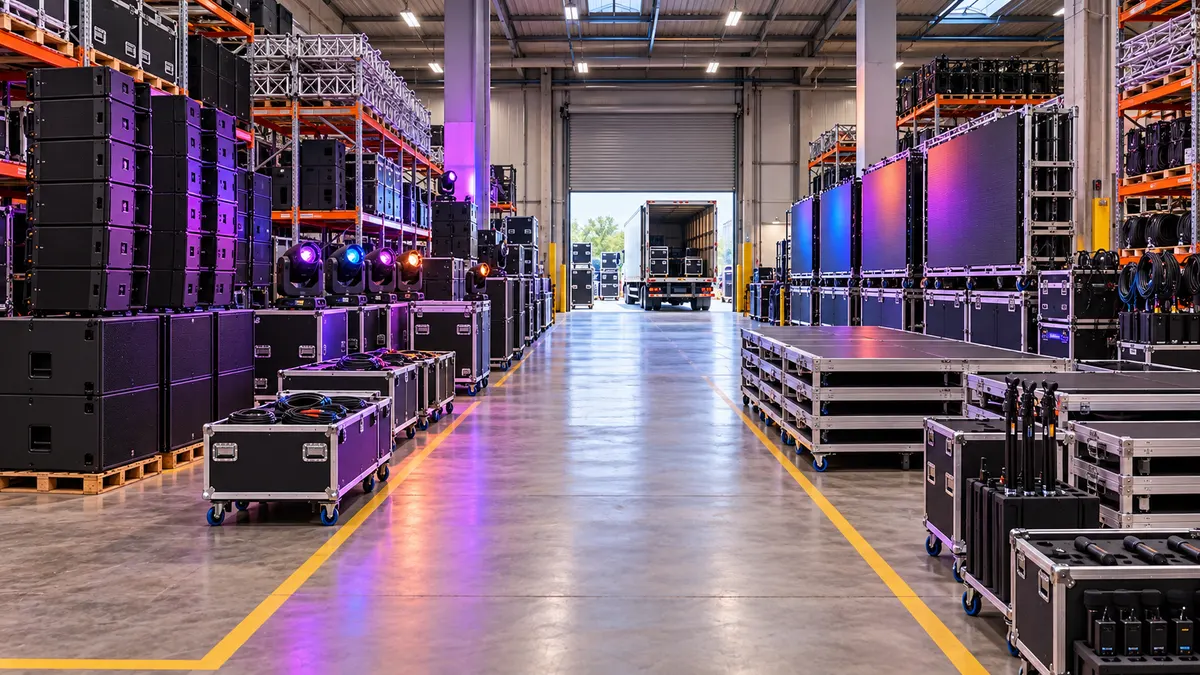 StageKit: Warehouse inventory