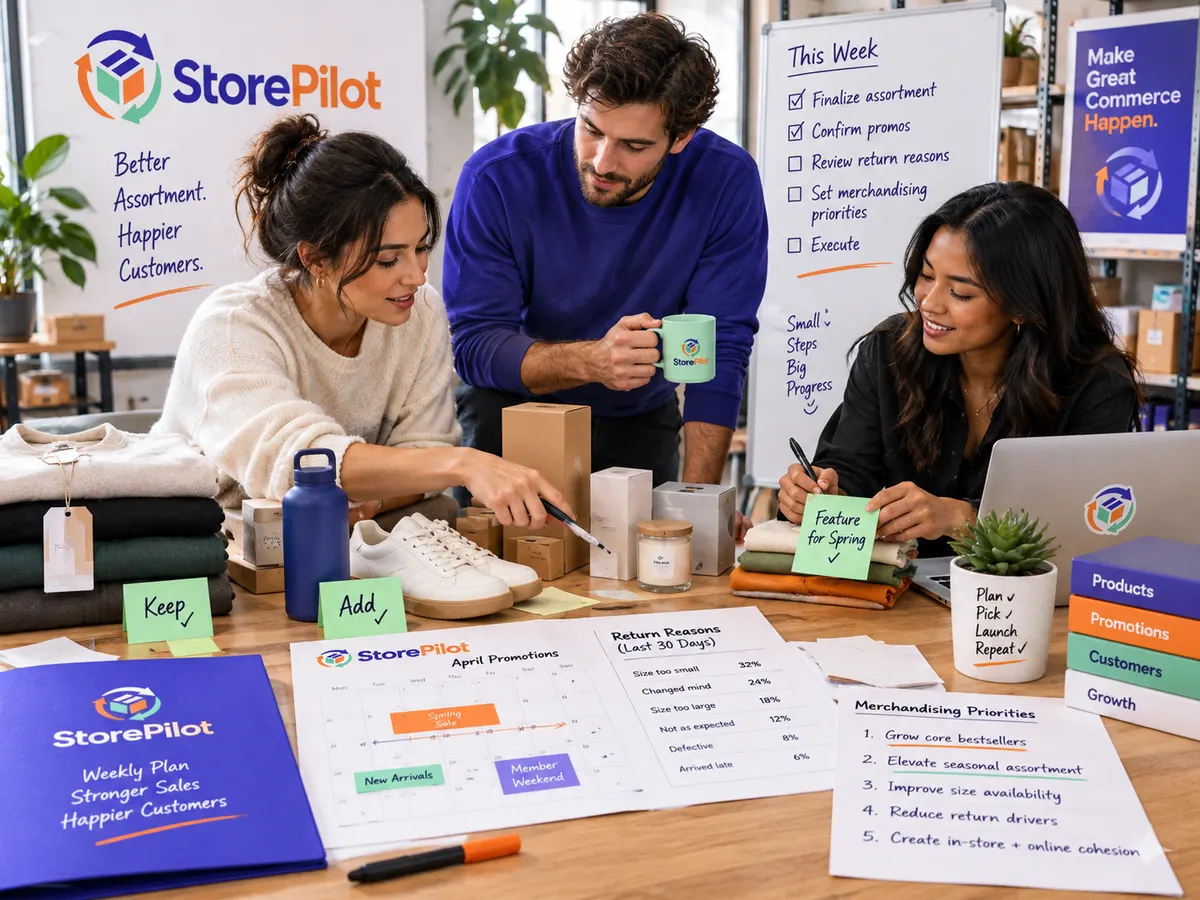 StorePilot at work, 1