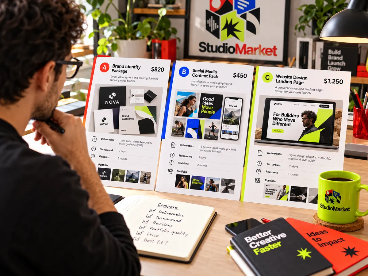 StudioMarket at work, 1