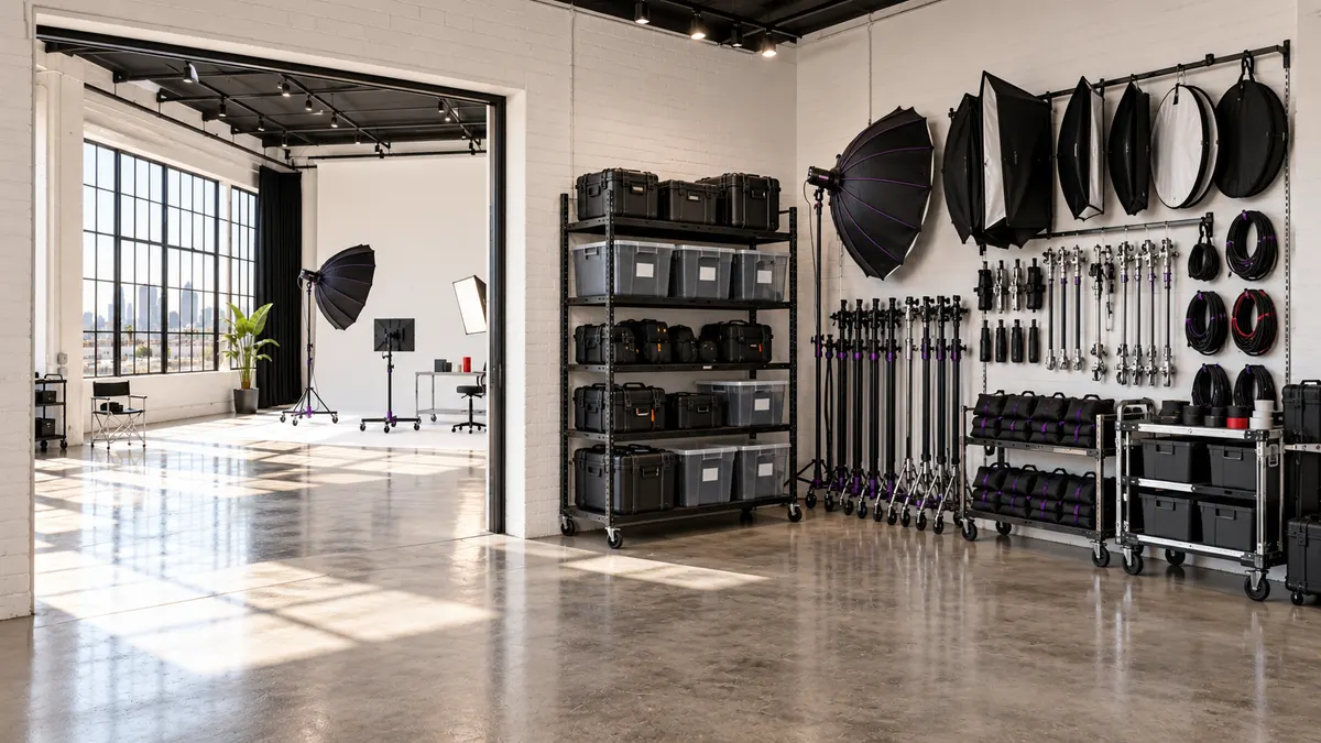 StudioSlot: Equipment
