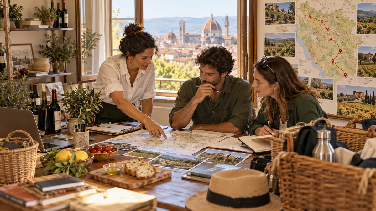 TasteLocal: Route guest coordination
