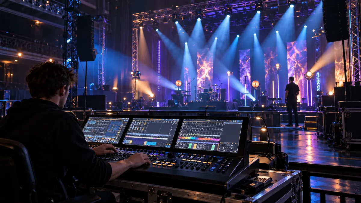 TechStage: Lighting technician