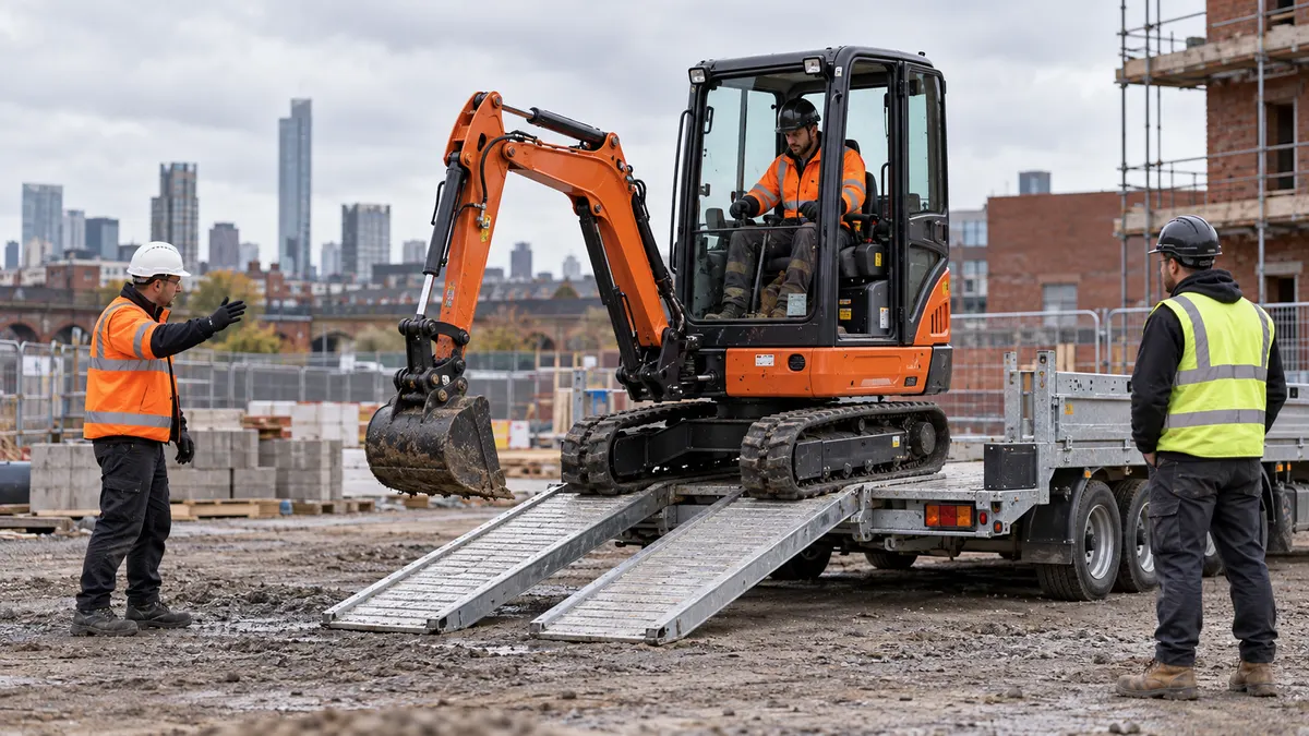 ToolFleet: Mini excavator