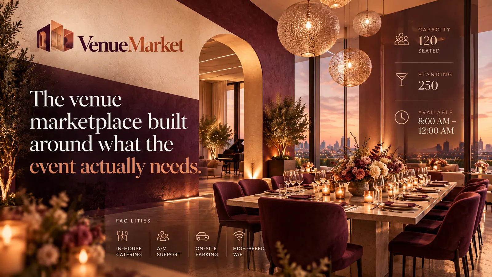 VenueMarket banner