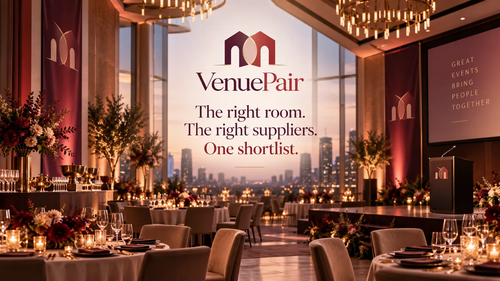 VenuePair banner