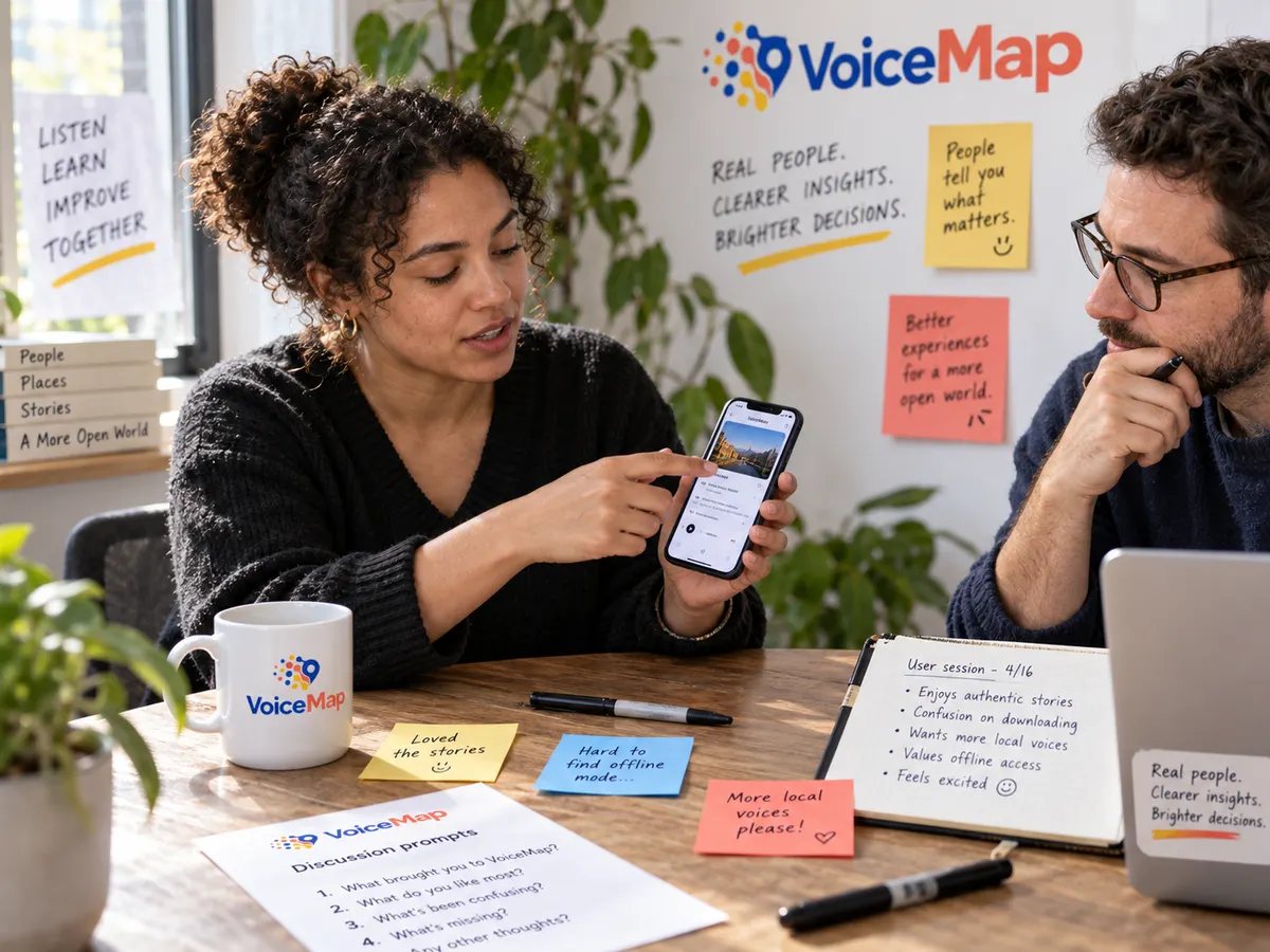 VoiceMap at work, 1