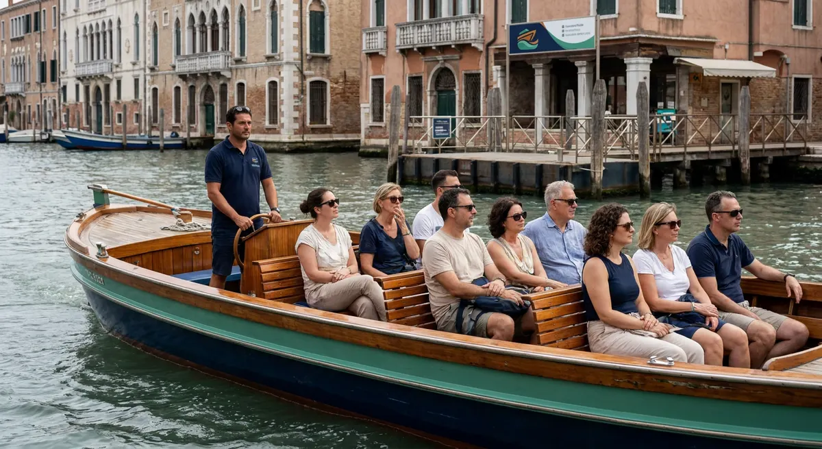WaterRoute: Group boat transfer